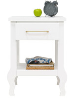 BOPITA Bedside table Elena white