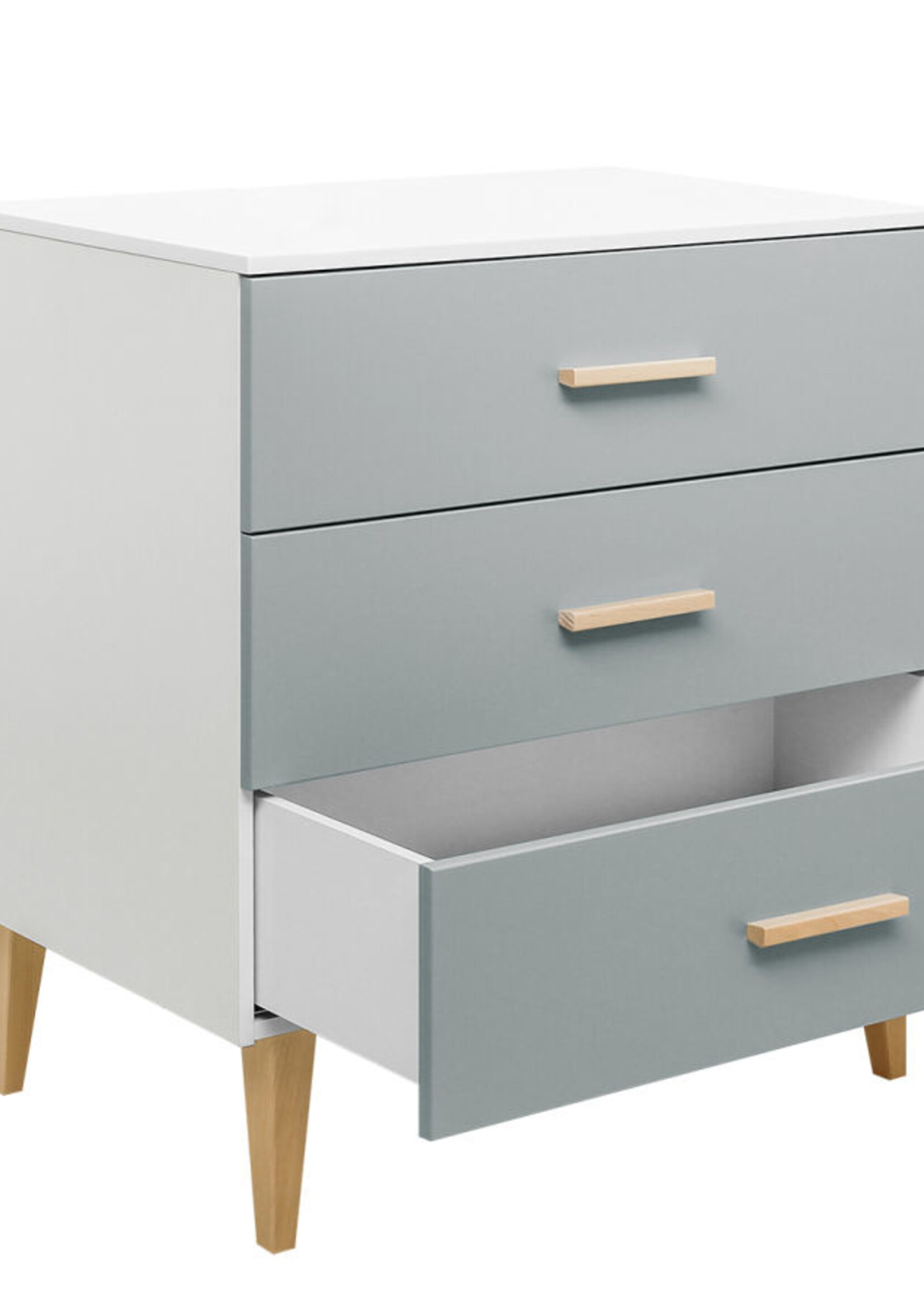 BOPITA Dresser Emma white / gray