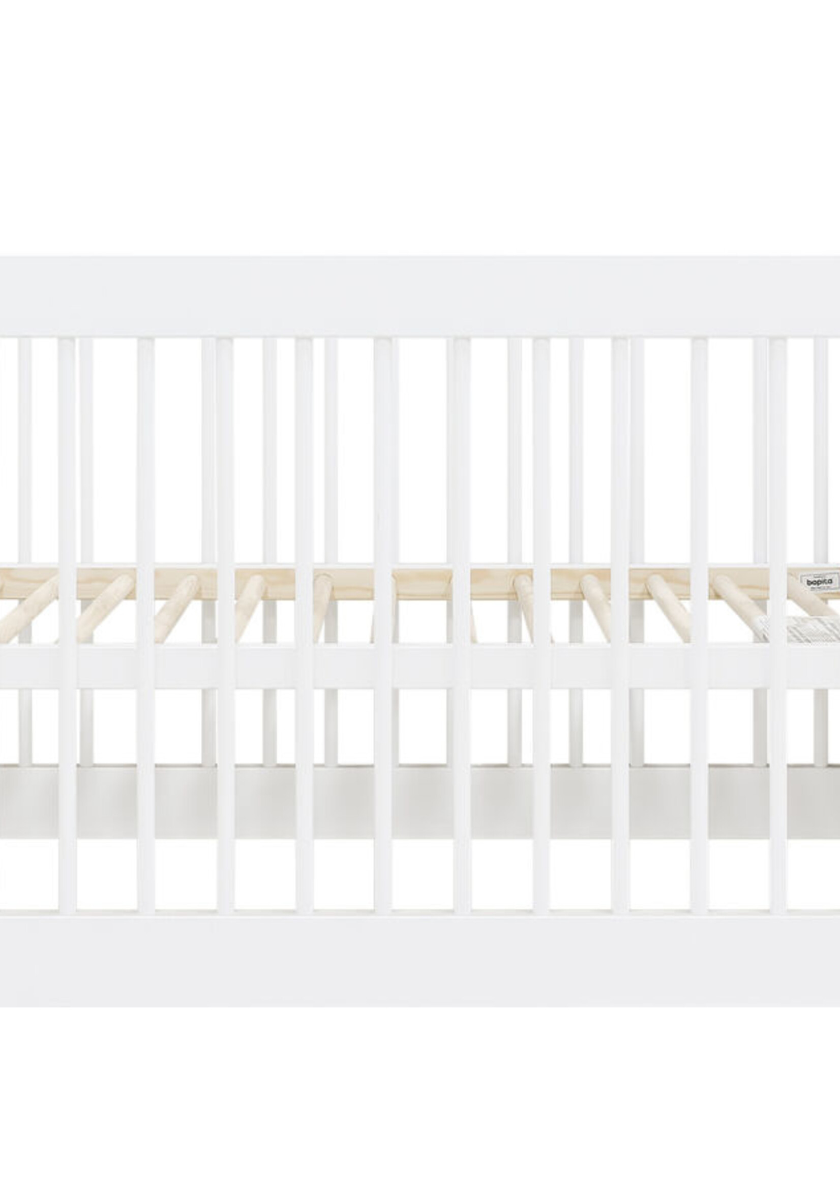 BOPITA Lit 60x120cm Evi blanc