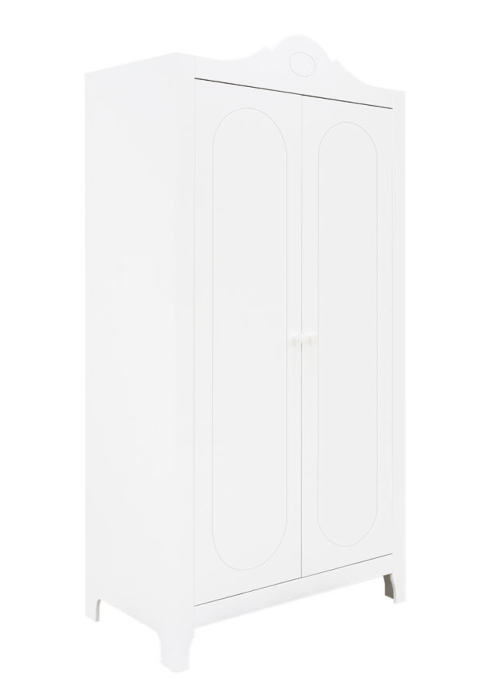 BOPITA 2 door wardrobe Evi white
