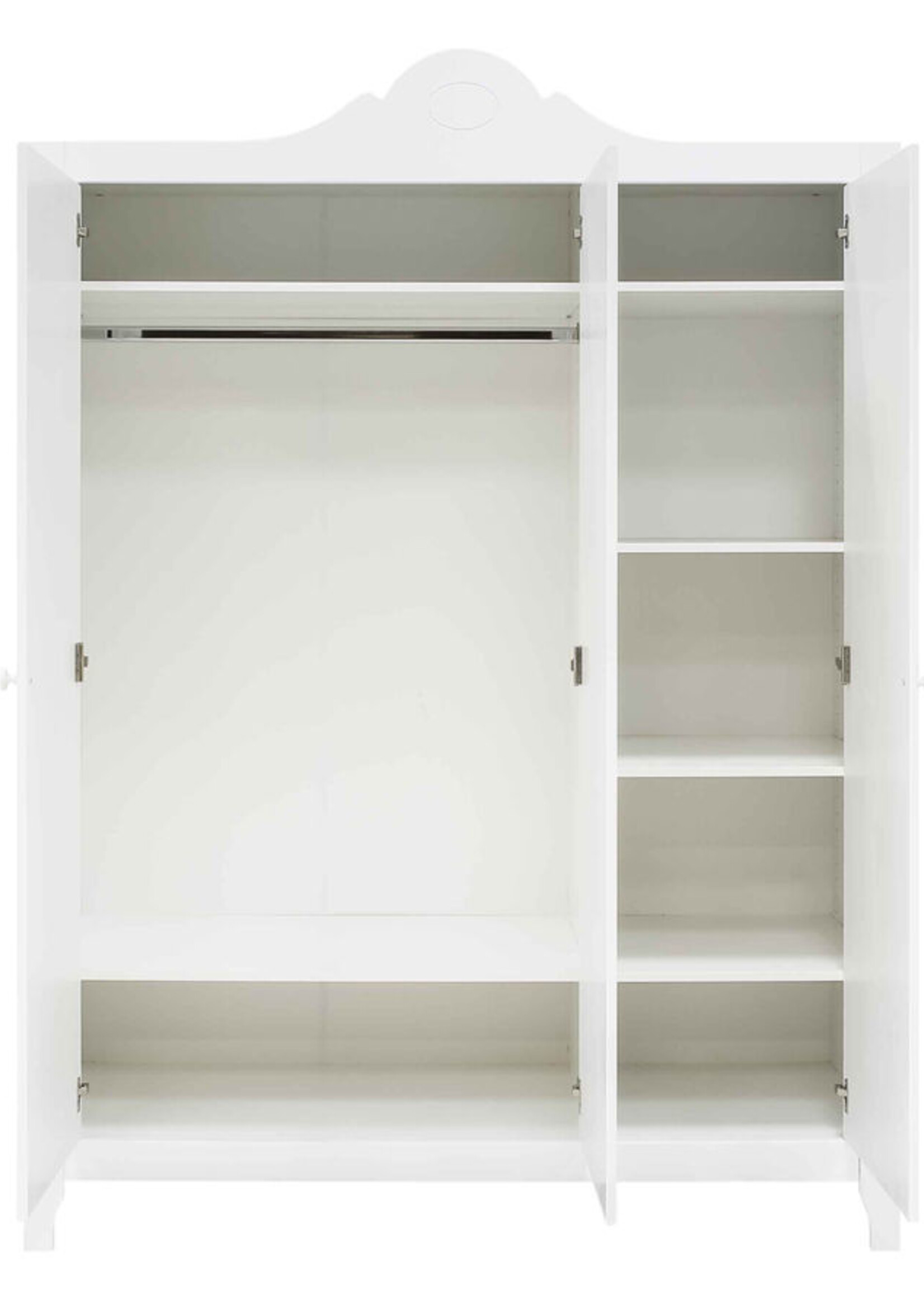 BOPITA 3 door closet Evi white