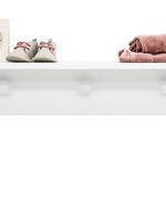 BOPITA Wall rack Evi white