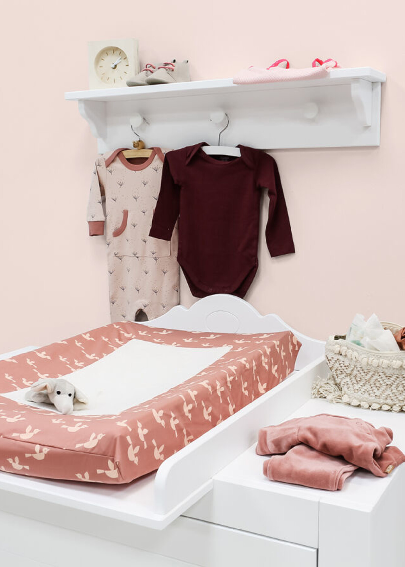 BOPITA Etagère murale Evi blanc