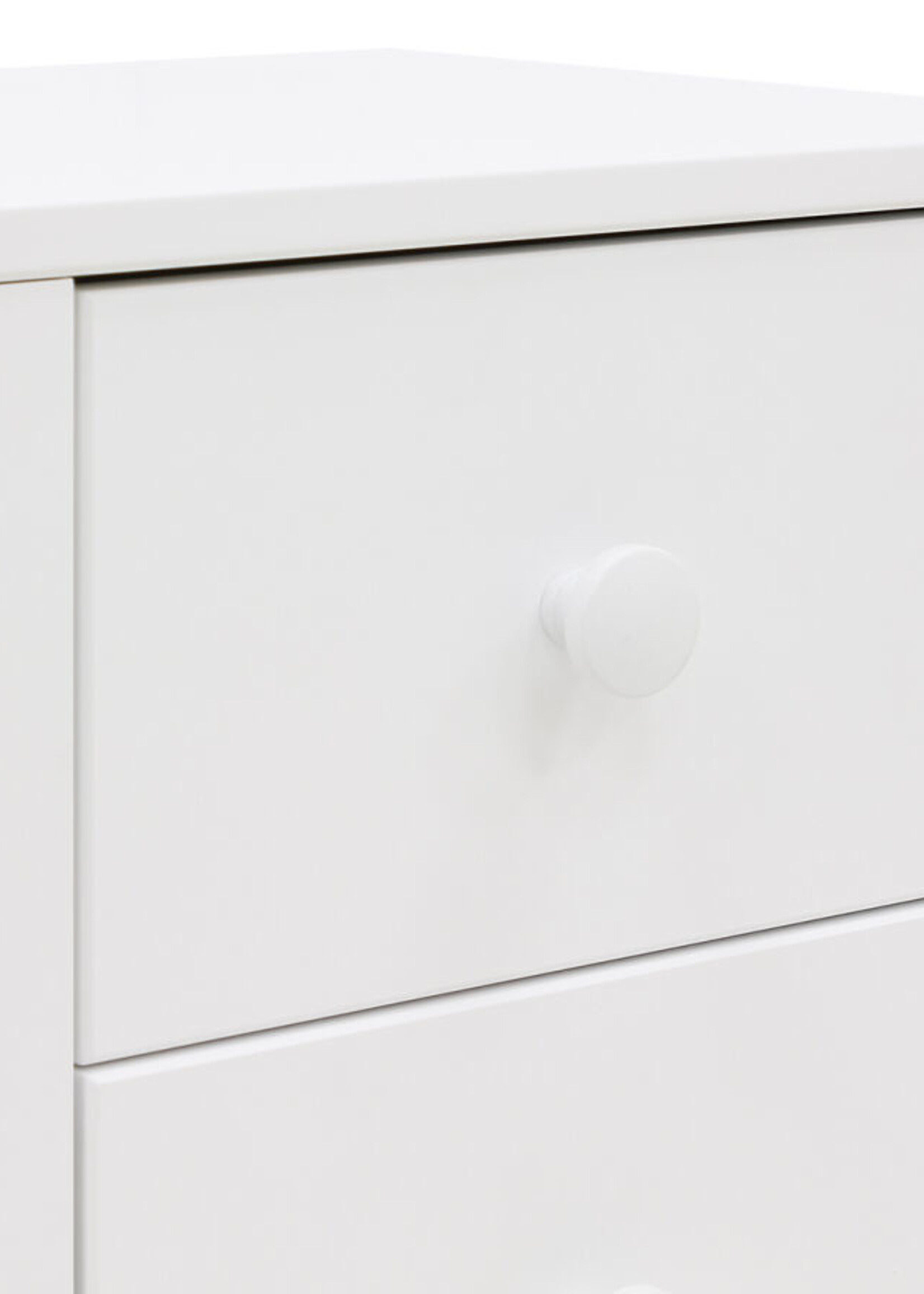 BOPITA Table de chevet Evi blanc