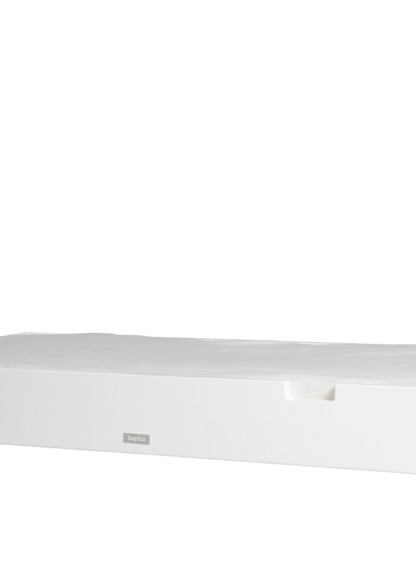 BOPITA Tiroir de lit 90x200cm Liam blanc