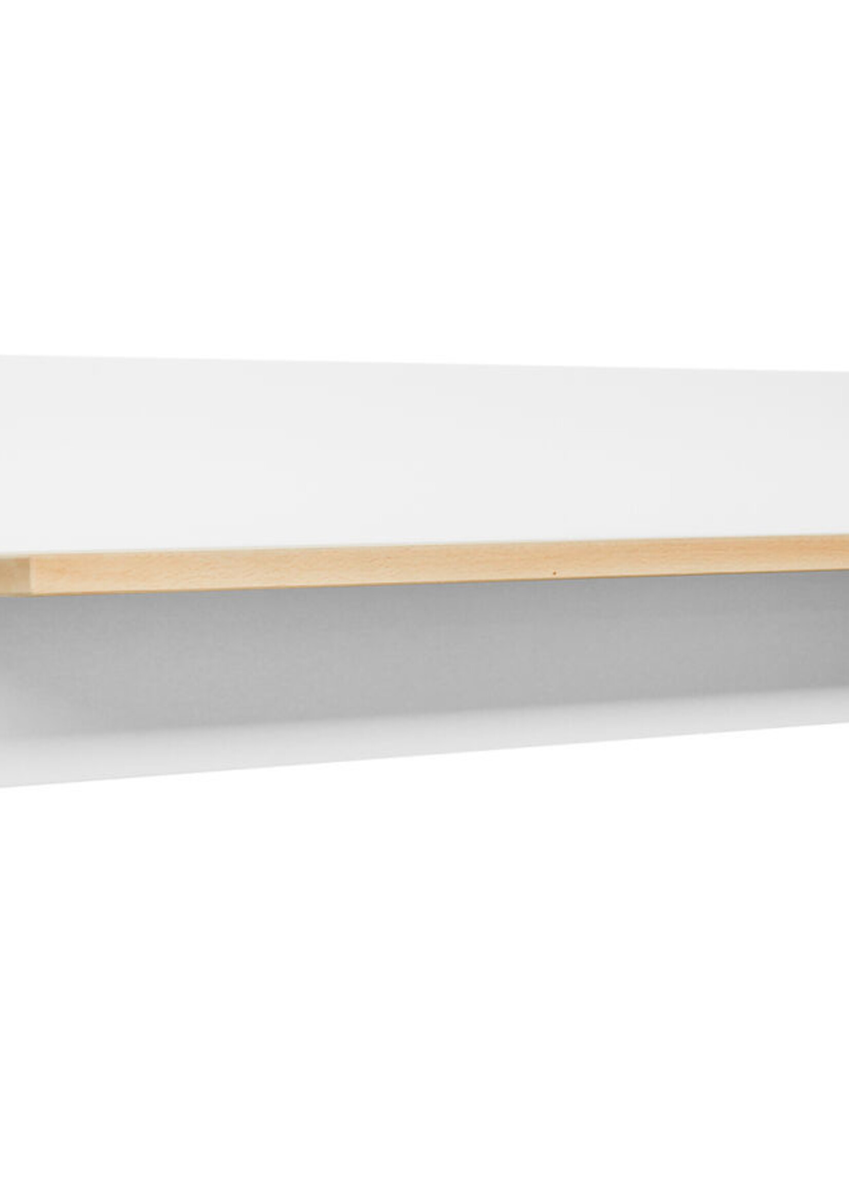BOPITA Wall rack Fenna white / natural