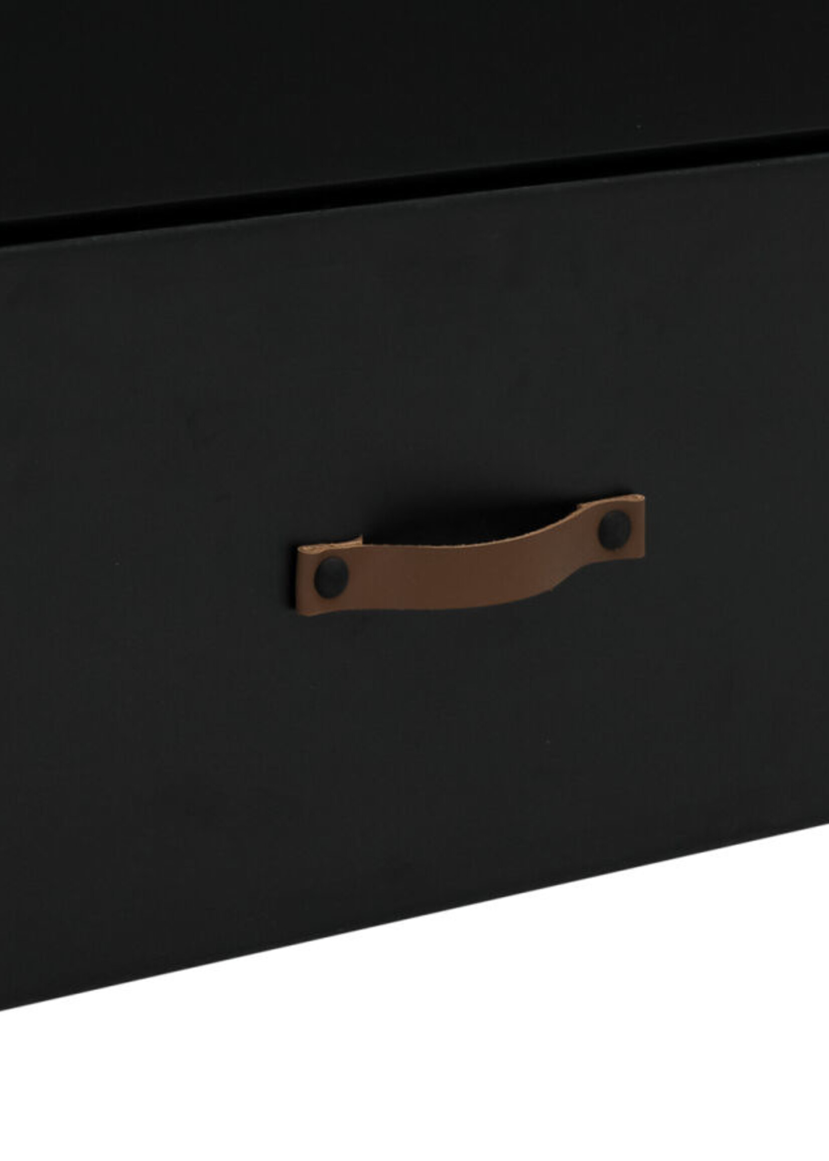 BOPITA Sofa bed 90x200cm Floris black / natural