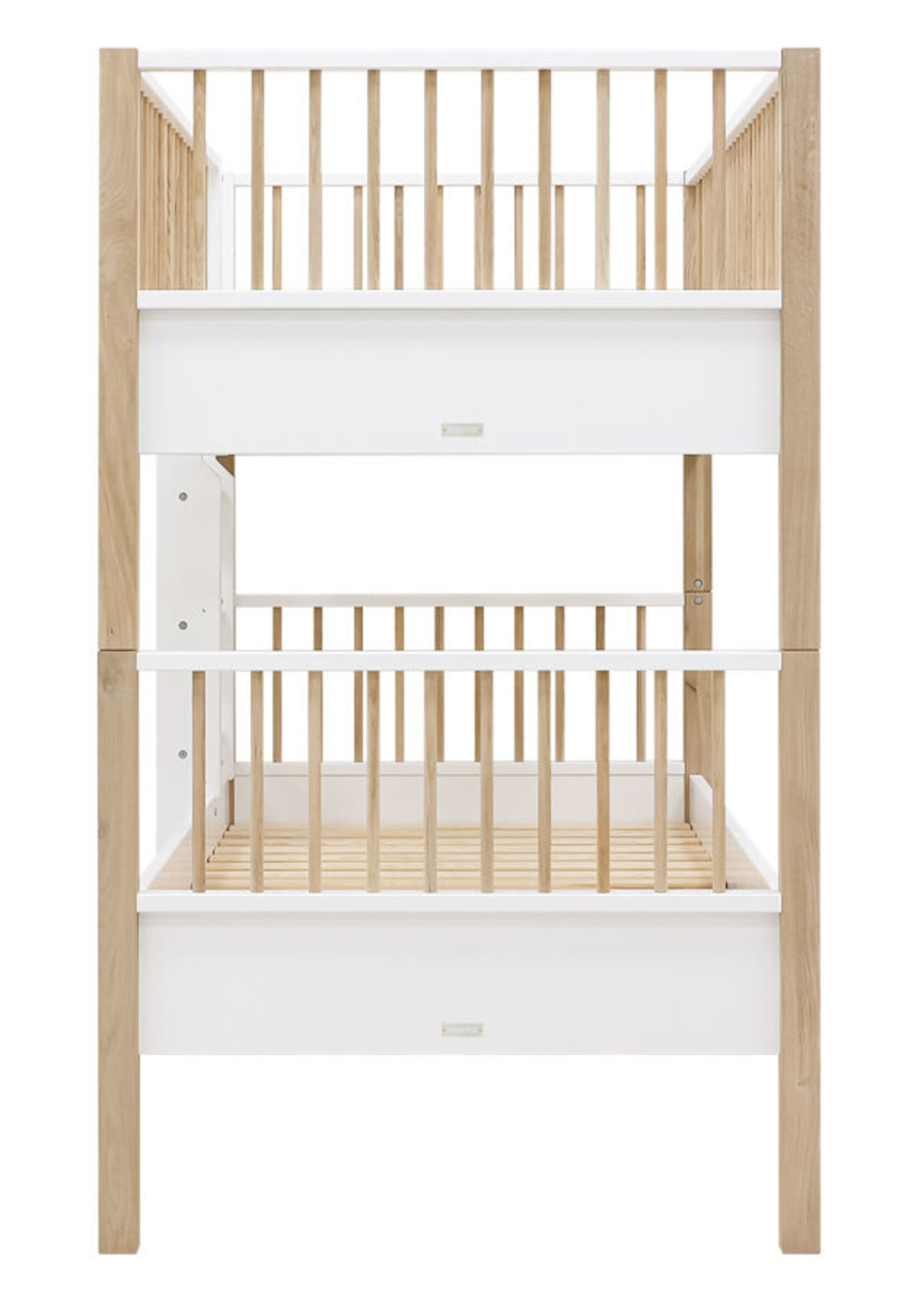 BOPITA Bunk bed  90x200cm Mika white / oak