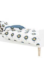 BOPITA Lit 90x200cm Indy blanc / naturel