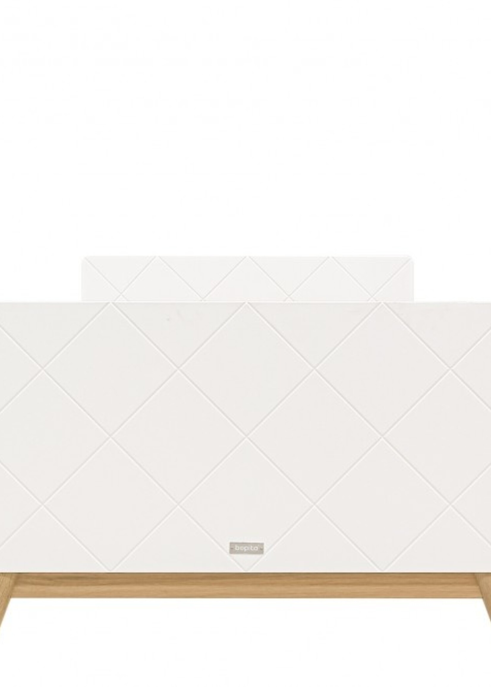 BOPITA LIT 90X200 PARIS BLANC/CHENE