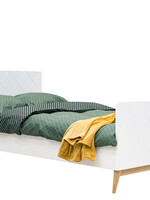 BOPITA BED 120X200 PARIS WHITE/OAK