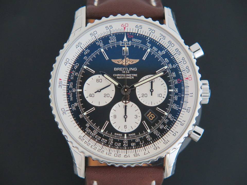 breitling navitimer braun