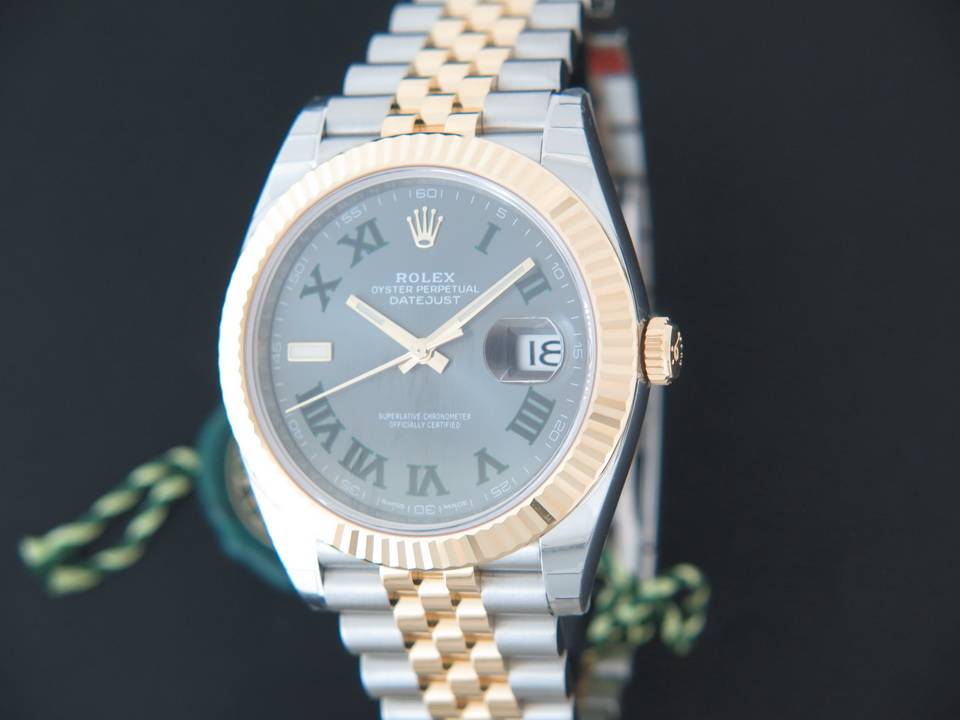 Rolex Datejust 41 Gold/Steel Slate Dial NEW 126333 - Copy - Filipucci  Juweliers