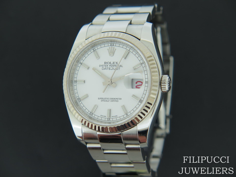 116234 white dial