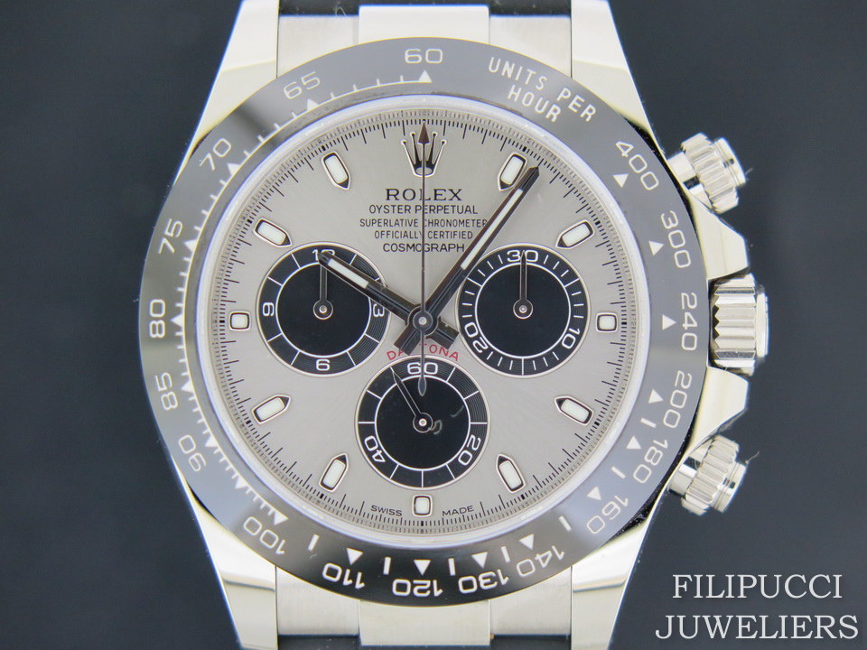 Rolex Oyster Perpetual Cosmograph Daytona White Gold NEW ...