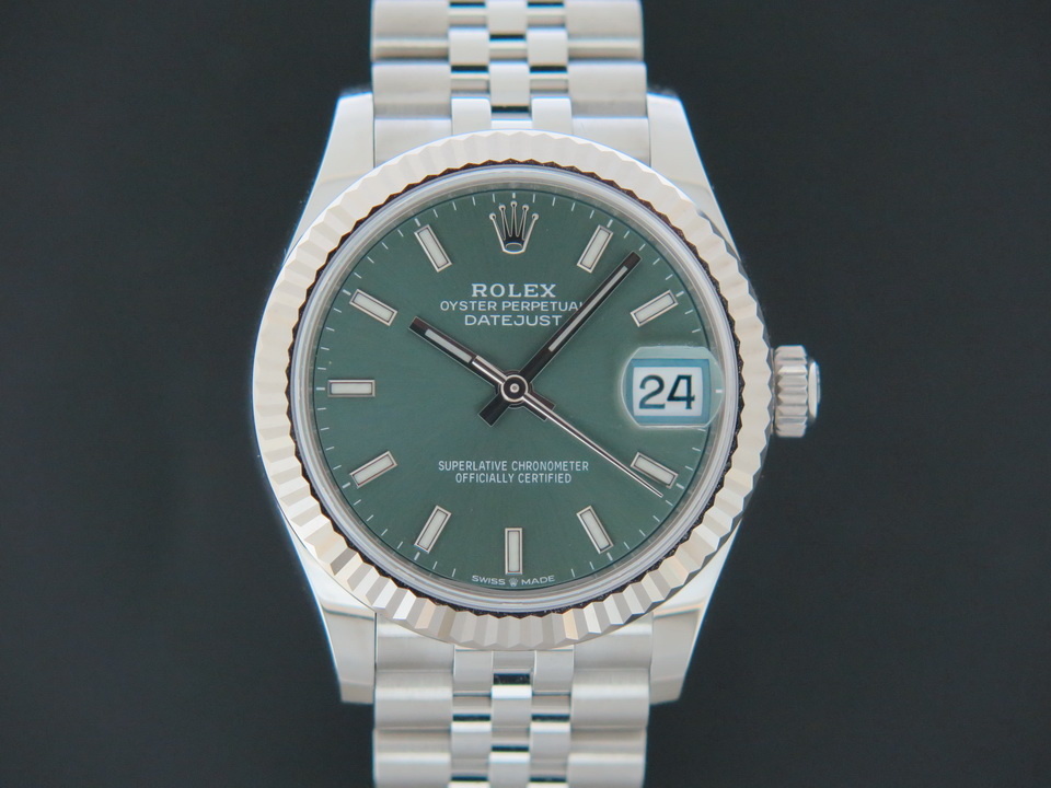 green dial rolex datejust