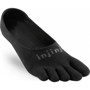 Injinji Sport Lightweight Hidden Coolmax Black