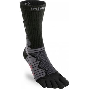 Injinji Ultra Run Crew Coolmax Obsidian