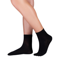 Dr. Foot Silver Protect Short Black, katoen