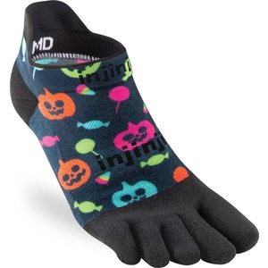 Injinji Spectrum Run Lightweight No-Show Coolmax Halloween Candy