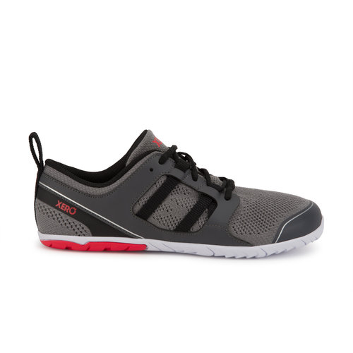 Xero Shoes Zelen Men Dark Gray / Red