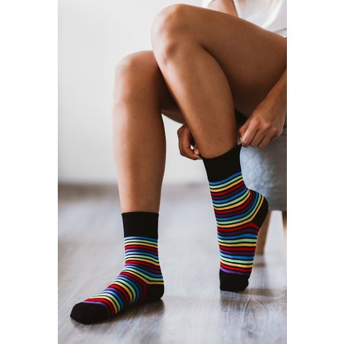 Be Lenka Barefoot Socks Crew Rainbow
