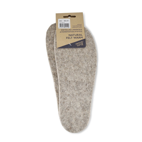 Oma King Natural Felt Warm Insoles