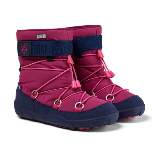 Affenzahn Snow Boot Vegan Snowy Flamingo