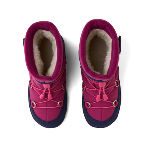 Affenzahn Snow Boot Vegan Snowy Flamingo