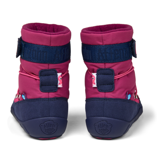 Affenzahn Snow Boot Vegan Snowy Flamingo