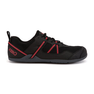 Xero Shoes Prio Men Black / Samba Red