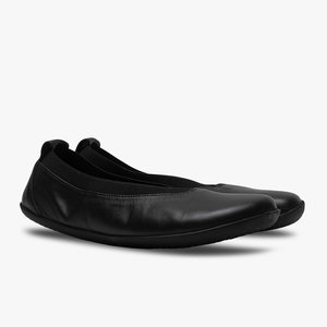 Vivobarefoot Opanka Ballerina Ladies Obsidian