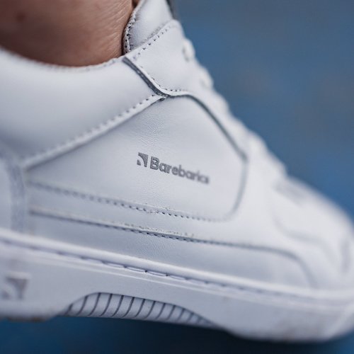 Barebarics Zing Leather All White