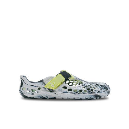 Vivobarefoot Ultra Bloom Junior Obsidian/White