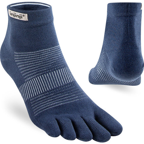 Injinji Run Lightweight Mini-Crew Coolmax Navy