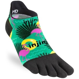 Injinji Spectrum Run Lightweight No-Show Coolmax Paradise