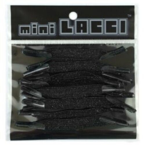 Mini Lacci Black Color Glitter