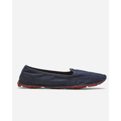 Vibram One Quarter Slipon Jeans Women Dark Blue/Brick