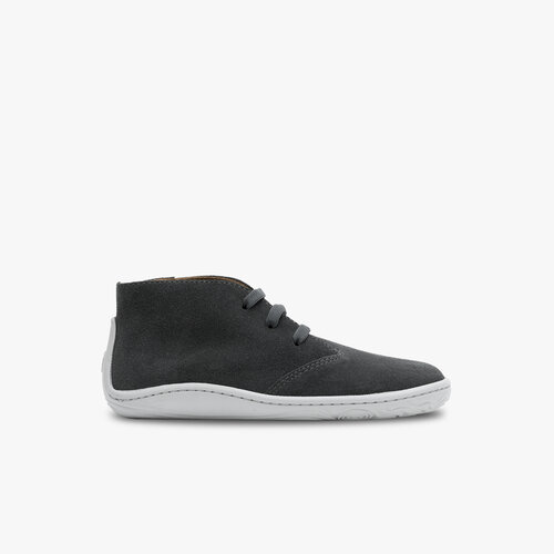 Vivobarefoot Addis Gobi Junior Charcoal Suede