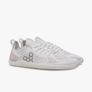 Vivobarefoot Primus Lite Knit Ladies Bright White Iridescent