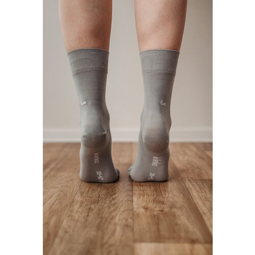 Be Lenka Barefoot Socks Crew Gray