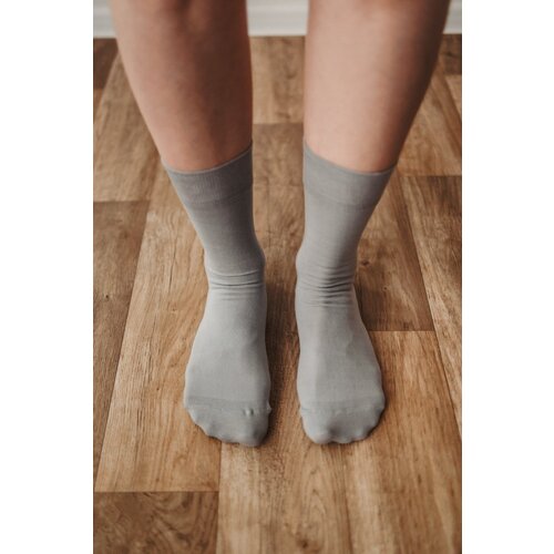 Be Lenka Barefoot Socks Crew Gray