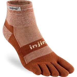 Injinji Trail Midweight Mini-Crew Coolmax Bark