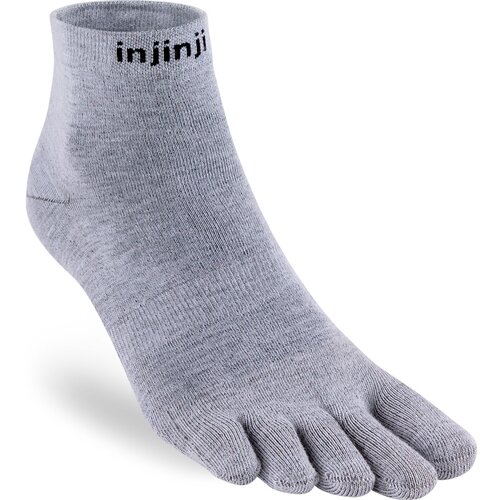 Injinji Liner Mini-Crew Coolmax Heather Gray