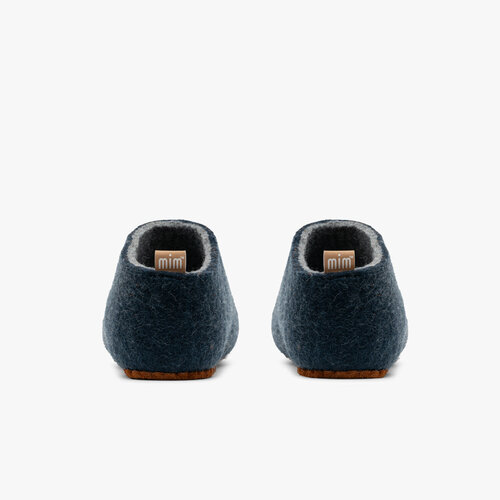 Vivobarefoot Mim Felt Slipper Unisex Navy