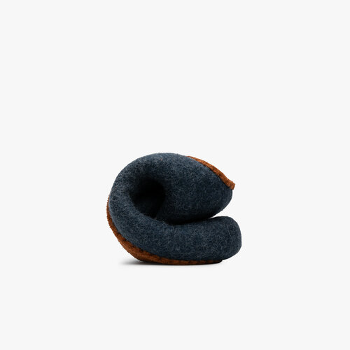 Vivobarefoot Mim Felt Slipper Unisex Navy