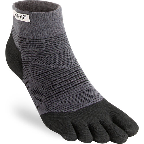 Injinji Run Lightweight Mini-Crew Coolmax Black 2022