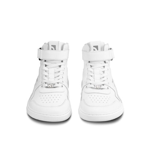 Barebarics Zing High Top Leather All White