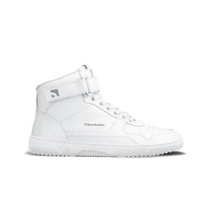 Barebarics Zing High Top Leather All White