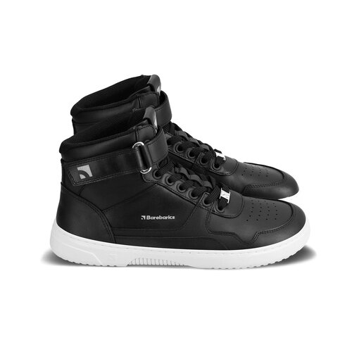 Barebarics Zing High Top Leather Black & White